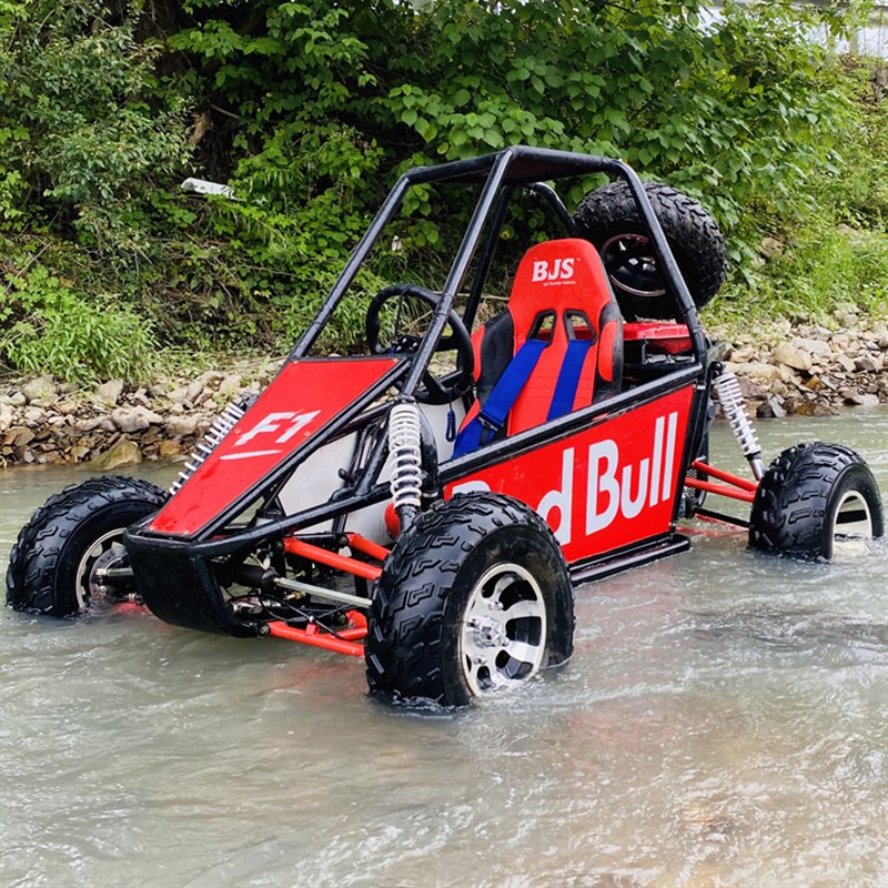 双座四轮越野车卡丁车成人沙滩车大型场地汽油娱乐竞技燃油摩托车