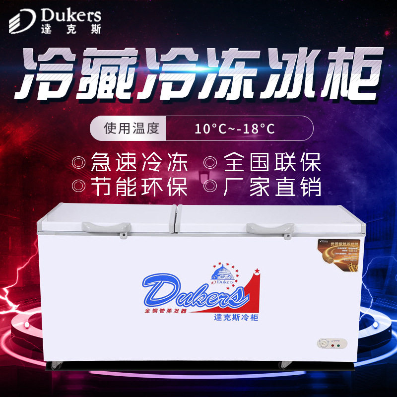 达克斯商用卧式冰淇淋冷冻冰柜