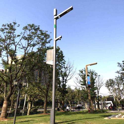 物联网控制智慧城市路灯智能照明 LED屏幕显示太阳能智慧路灯