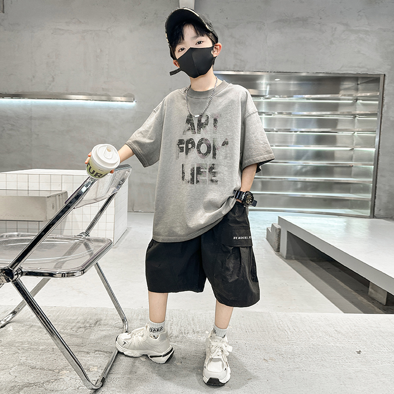 男童夏装套装2025新款