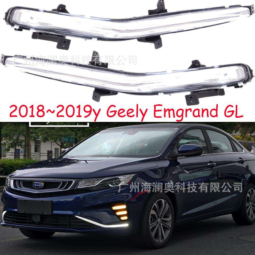 吉利帝豪GL雾灯LED前照灯大灯日行灯照明灯2018~2019款