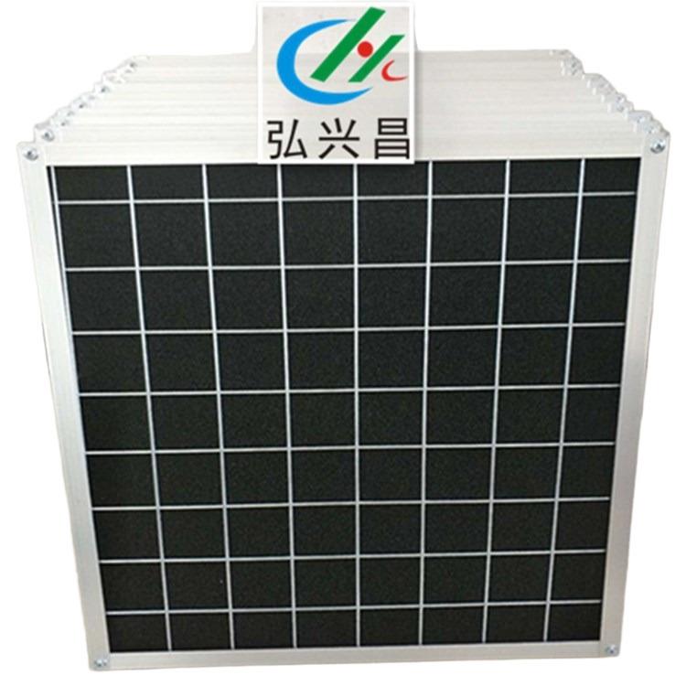 加框款 除臭味 活性碳过滤器 工业废气处理蜂窝状活性炭海绵滤网