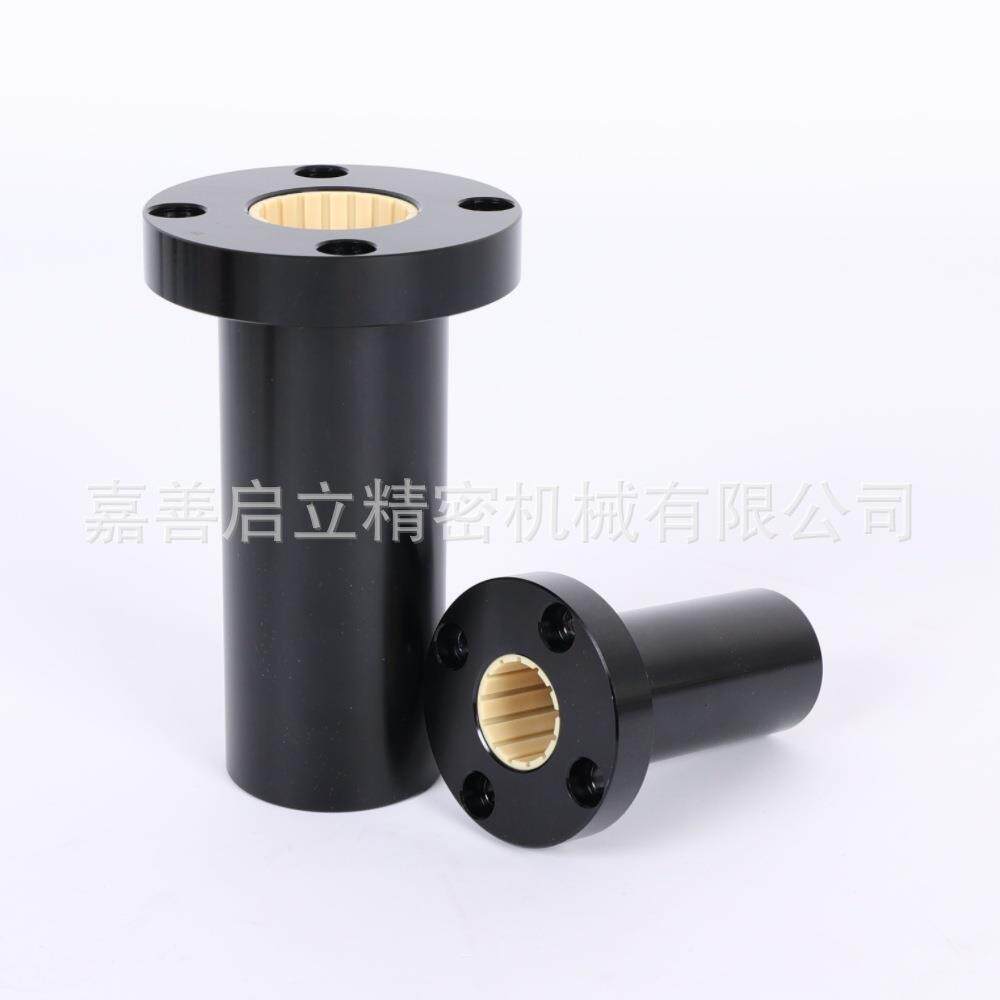 嘉善厂家怡合达互换OBK51-d16方法兰加长型铝塑滑动轴承工程塑料