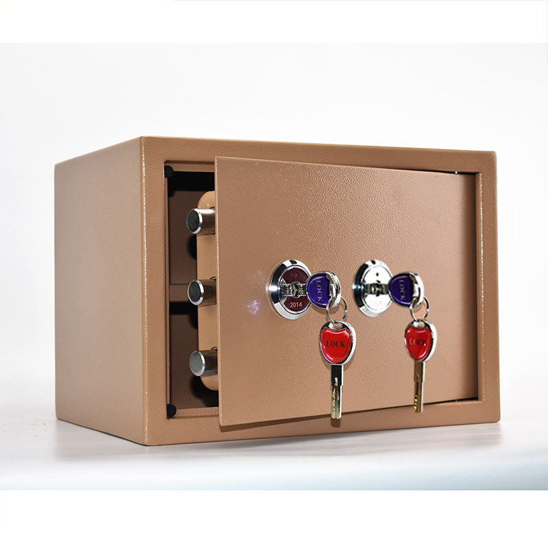 全钢家用小型机械老式保险箱保t管箱保险柜隐形入墙20/25/35/45cm