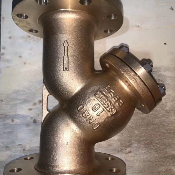 船用铸铁铸钢青铜Y型过滤器JIS F7220 CB3251-85青铜法兰式过滤器