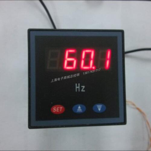 SX6L2 50HZ/DC10V 20mA 4-20MA 频率表 变频器用 80*80MM