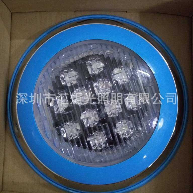 水底灯LED户外防水投射灯水下灯6W 12W七彩景观高亮泳池灯