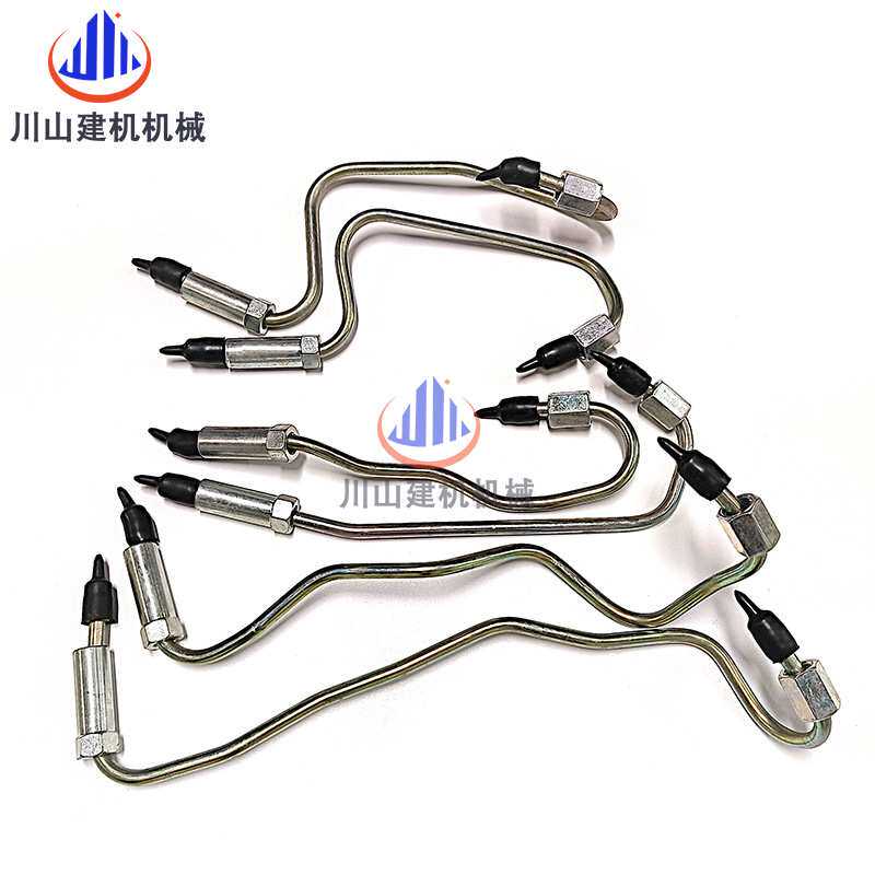 挖机配件神钢SK200 210 230 250 330 350-8日野J08柴油泵高压油管