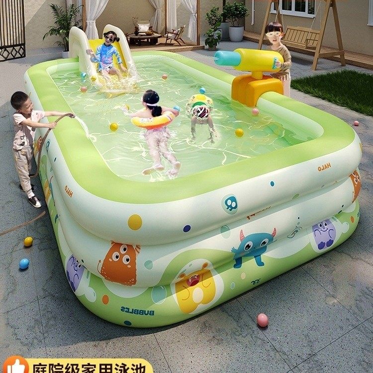 游泳池家用大型户外儿童戏水池夏季遮阳宝宝婴儿游泳桶浴缸滑滑梯,玩具/童车/益智/积木/模型,戏水/玩沙玩具,淘宝优惠券,粉丝福利购,淘宝优惠卷