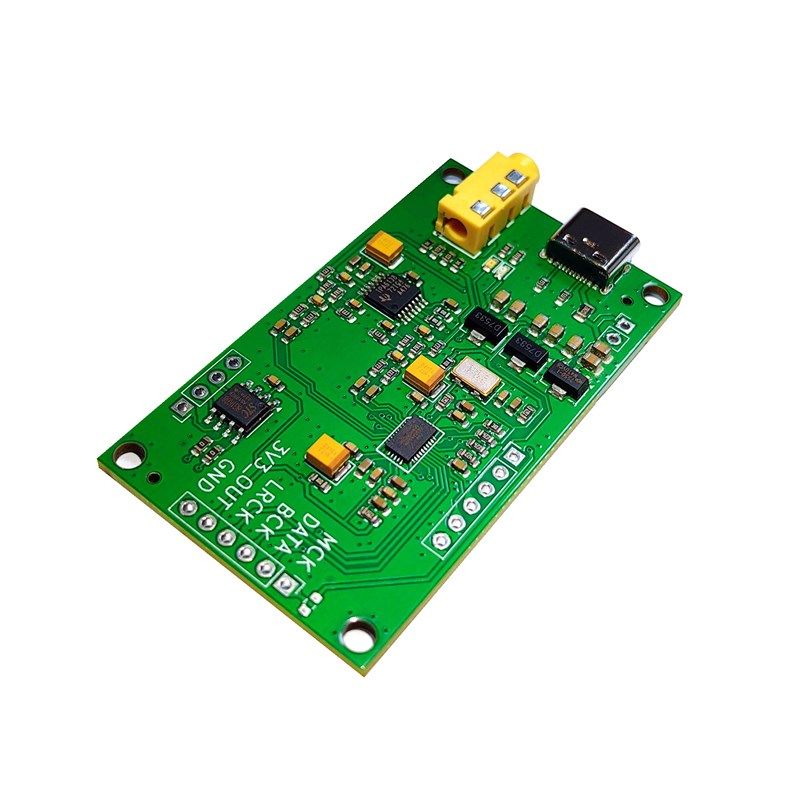 ES9038Q2M I2S DSD 数字音频输入DAC解码板 开发板 demo演示模块