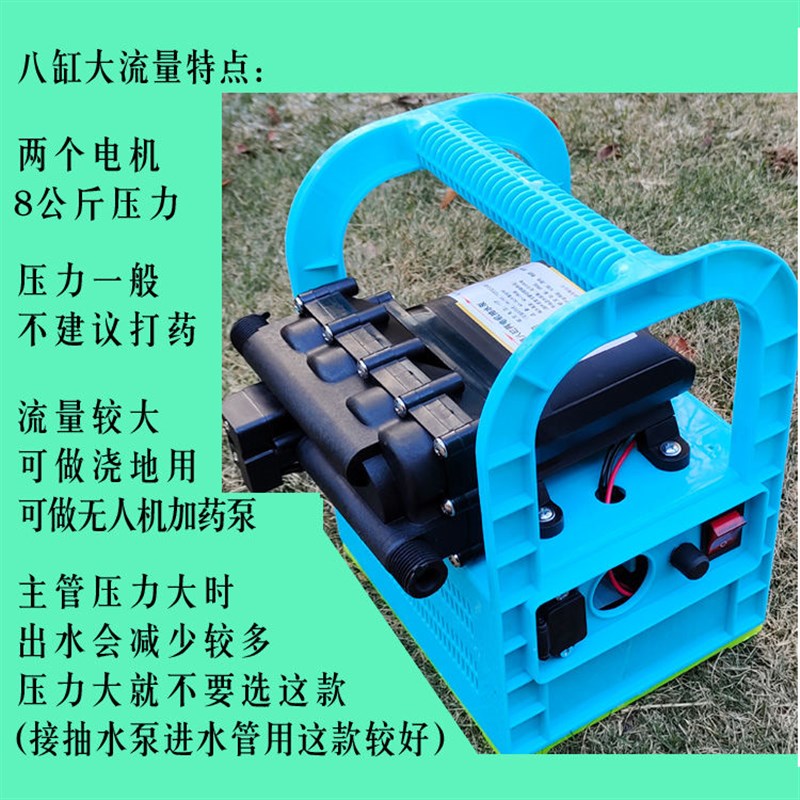 农用施肥器扬追肥水溶肥大棚草莓滴灌电动抽肥泵高压吸肥冲肥神器