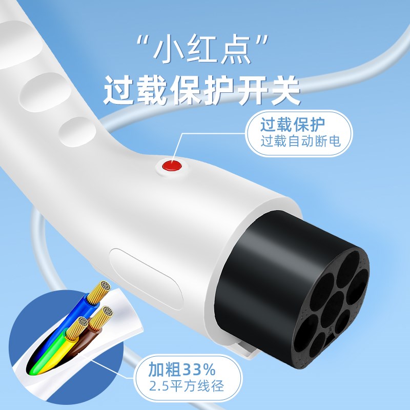 新能源电动汽车放电枪极氪比亚迪理想便携式户外露营插排取电枪