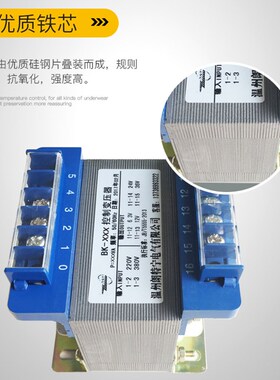 BK100VA/W380V220V转220V110V36V24V12V6V控制变压器隔离交流定制