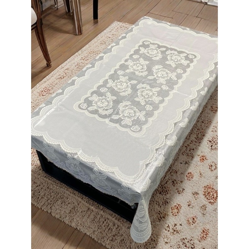 PVC餐桌垫防水防尘防烫免洗长方形家用烫金桌布茶几台布免洗,居家布艺,桌布,淘宝优惠券,粉丝福利购,淘宝优惠卷