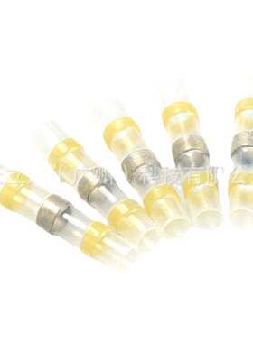 跨境防水热缩焊锡环600pcs盒装焊锡环连接端子绝缘套管免压端子线