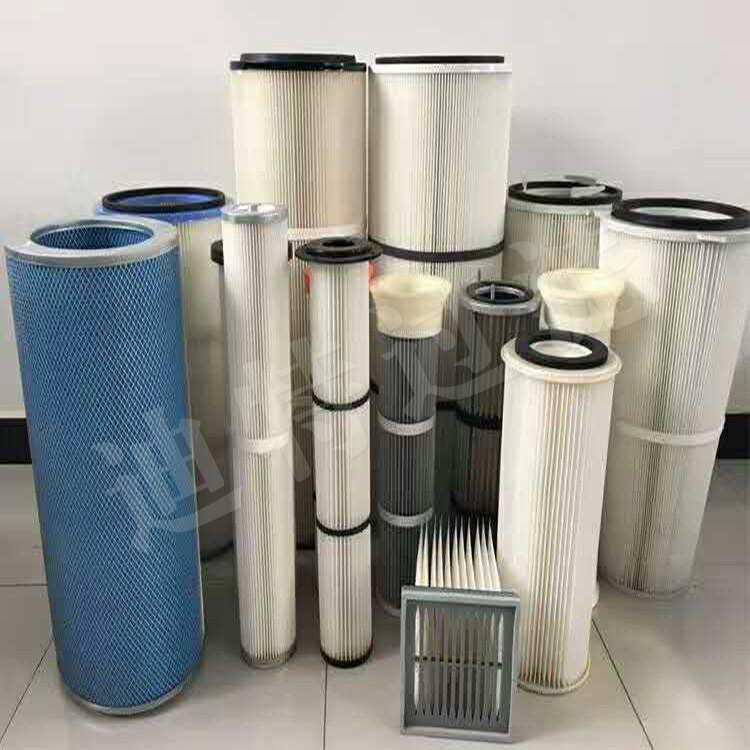 迪特厂家扫地车除尘粉尘滤芯覆膜工业除尘滤布纸质滤筒抛丸机滤芯