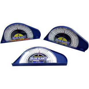 亲和测定 建筑用斜度规倾斜度检测 气泡管指针旋转式坡度规78543