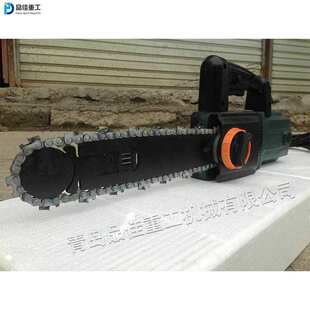 品佳牌电动加气砖切割锯 合金链条泡沫砖切割机 手持便携式切砖机