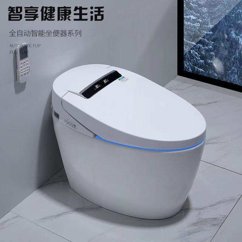 AI新款德国网红全自动翻盖一体式电动坐便器即热式智能马桶坐便器