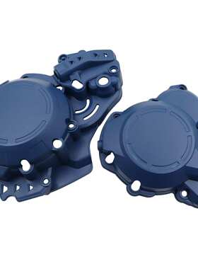 适用17-21KTM EXC /Husqvarna2T发动机左右保护盖壳越野摩托配件