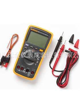 FLUKE数字万用表手持高精度数显F15B+/F17B+/F18B电工防烧数字表