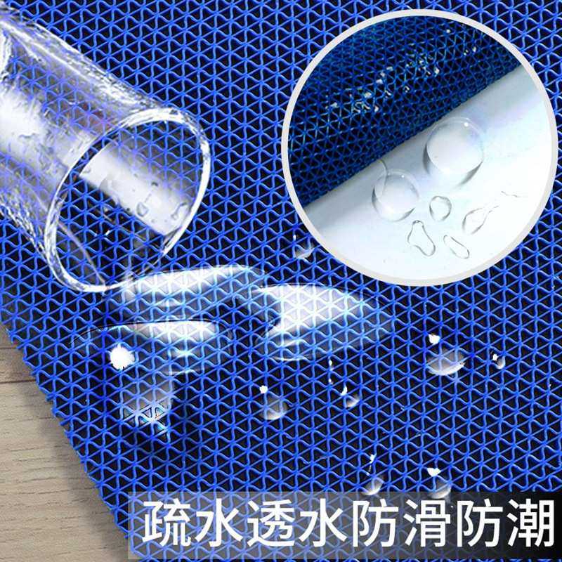 厂家S型PVC镂空防滑垫塑料卫生间厕所浴室泳池厨房地垫地毯防水垫