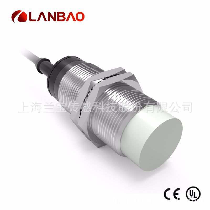 兰宝接近开关CR30CN15DPR 非埋常开+常闭15mm 金属电容传感器