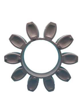 KTR ROTEX110联轴器用缓冲块减震胶圈弹性体梅花垫接手紫色T-PUR