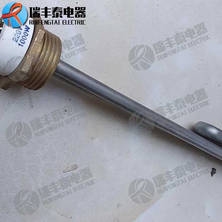 蒸气锅炉法兰电热管 粉皮机发热管 蒸烫机无缝加热管 380V