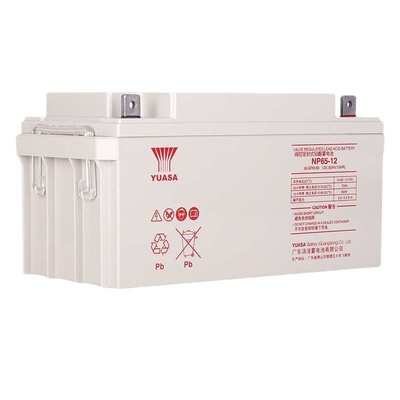 YUASA汤浅蓄电池NP65-12 12V65AH铅酸免维护照明UPS机房发电厂用