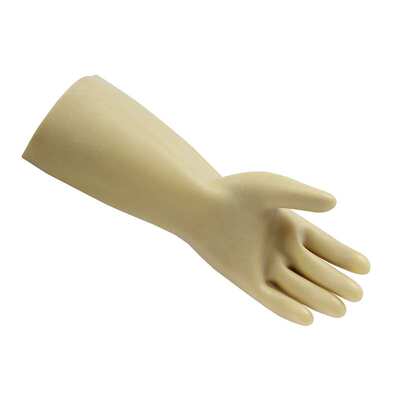 代尔塔GLEO207001乳胶绝缘手套5KV电工带电作业防护劳保手套