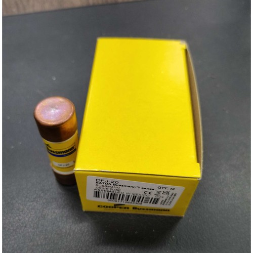 DFJ-20管式保险丝 600V20A 巴斯曼BUSSMANN快速熔断器