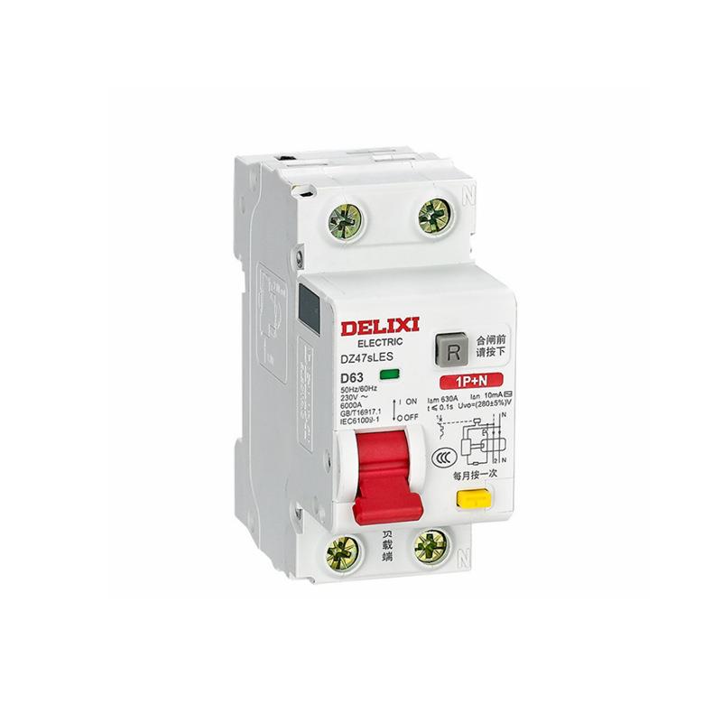 漏电断路器DZ47SLES1P+N10A16A20A25A32A40A50A63A小体积AC型