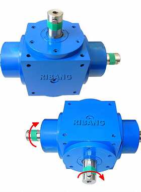 日邦ZT280减速齿轮箱转向器GERA BOX广泛用于机械设备的转角传动