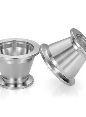 304不锈钢KF真空大小头快装异径接头变径接头卡盘卡箍转换接头