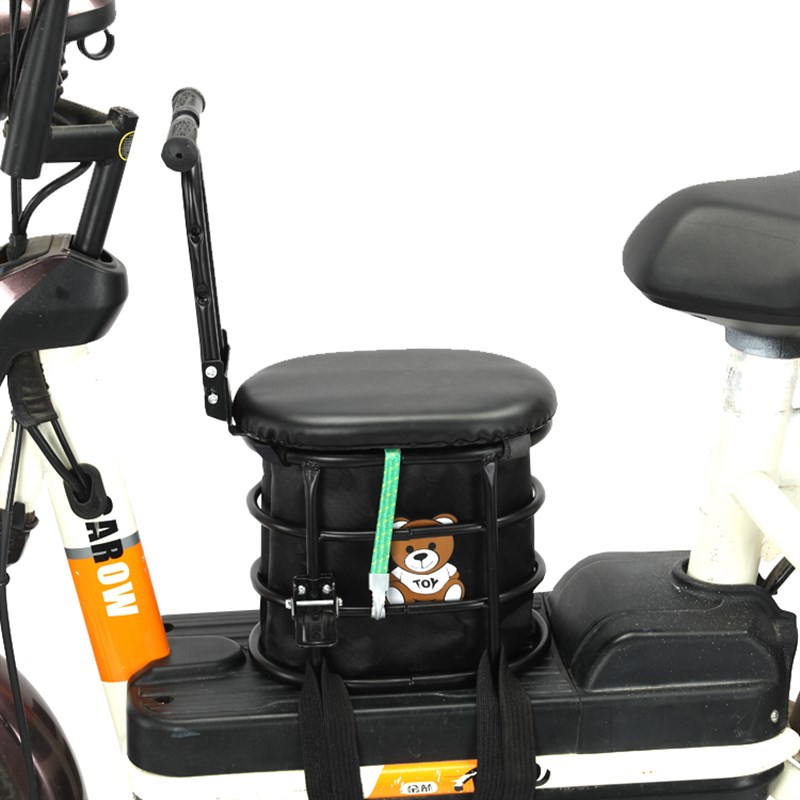 电动车儿童座椅前置通用宝宝小孩安全坐椅电瓶车摩托车前座带储物