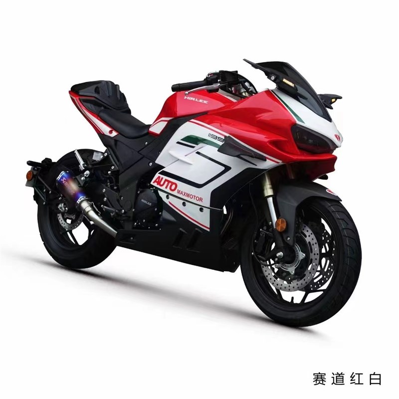 蛟龙400CC摩托车跑车重型机车双缸水冷公路趴赛国四全国可上牌