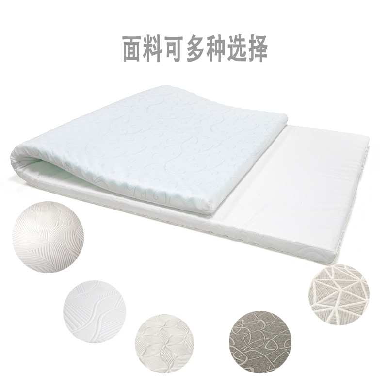 亚马逊按摩床垫单双人日式榻榻米薄款高密度海绵学生 静音凉感