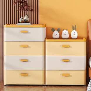 新款加厚收纳柜子储物柜塑料整理箱家用卧室置物加高抽屉式收纳柜