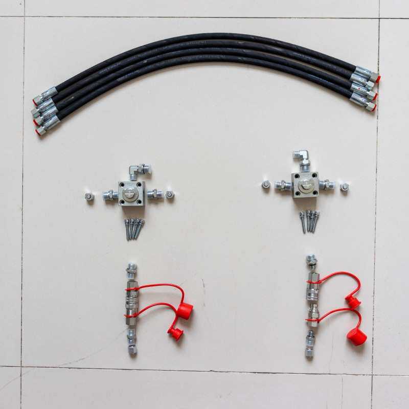 出口 1.5吨挖掘机液压快速接头 straight connectors 液压油管
