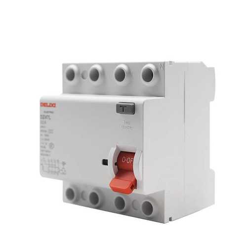 德力西DZ47L电磁式63A漏电保护器4P三相四线40A 16A 32A 25家用