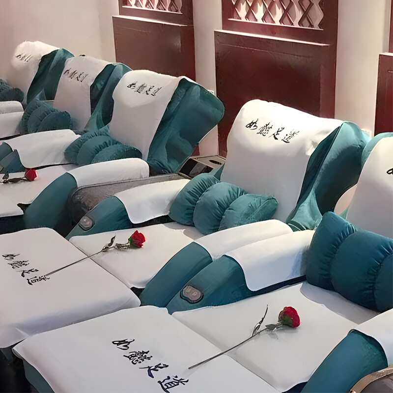 足疗沙发电动足浴沙发躺椅足浴椅子洗浴中心休息床沐足洗脚按摩床