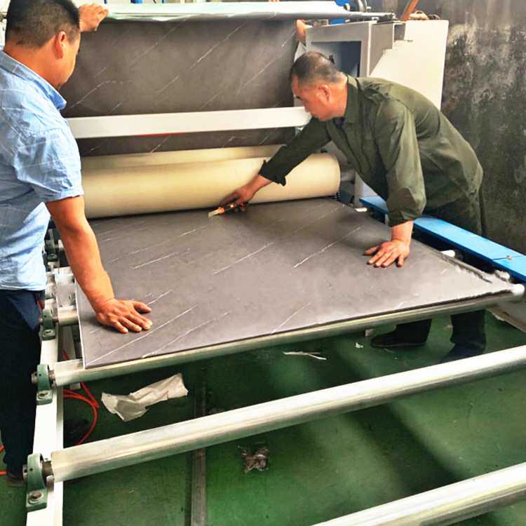 果冻压敏胶皮革布料贴合机 烤箱溶胶电加热压合 海绵EVA片复合机