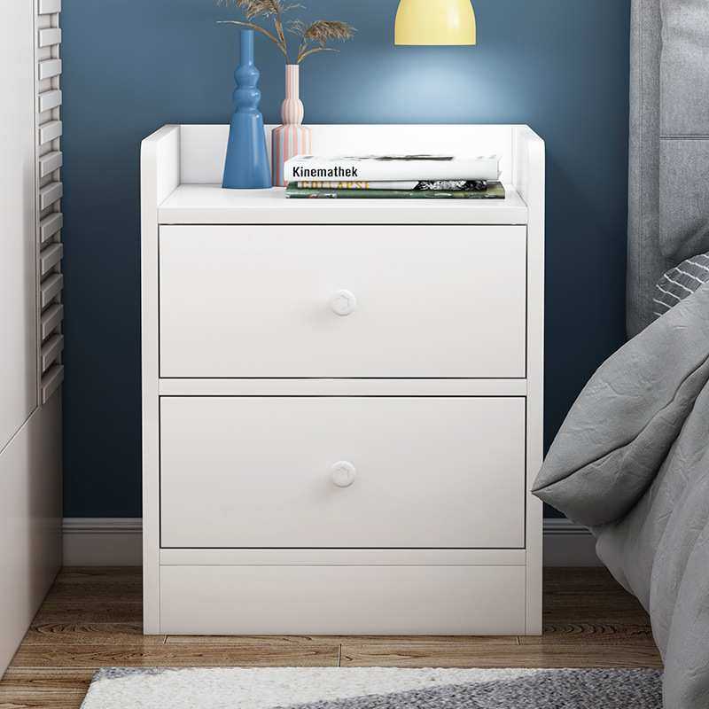 蔓斯菲尔简约现代床头柜简易卧室床边柜收纳柜宿舍经济型储物柜子