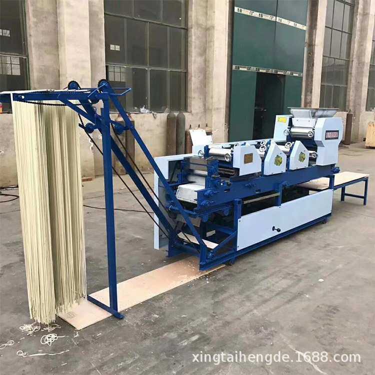 大型商用面条机全自动挂面机不锈钢压面机自动爬杆撒粉一次成型