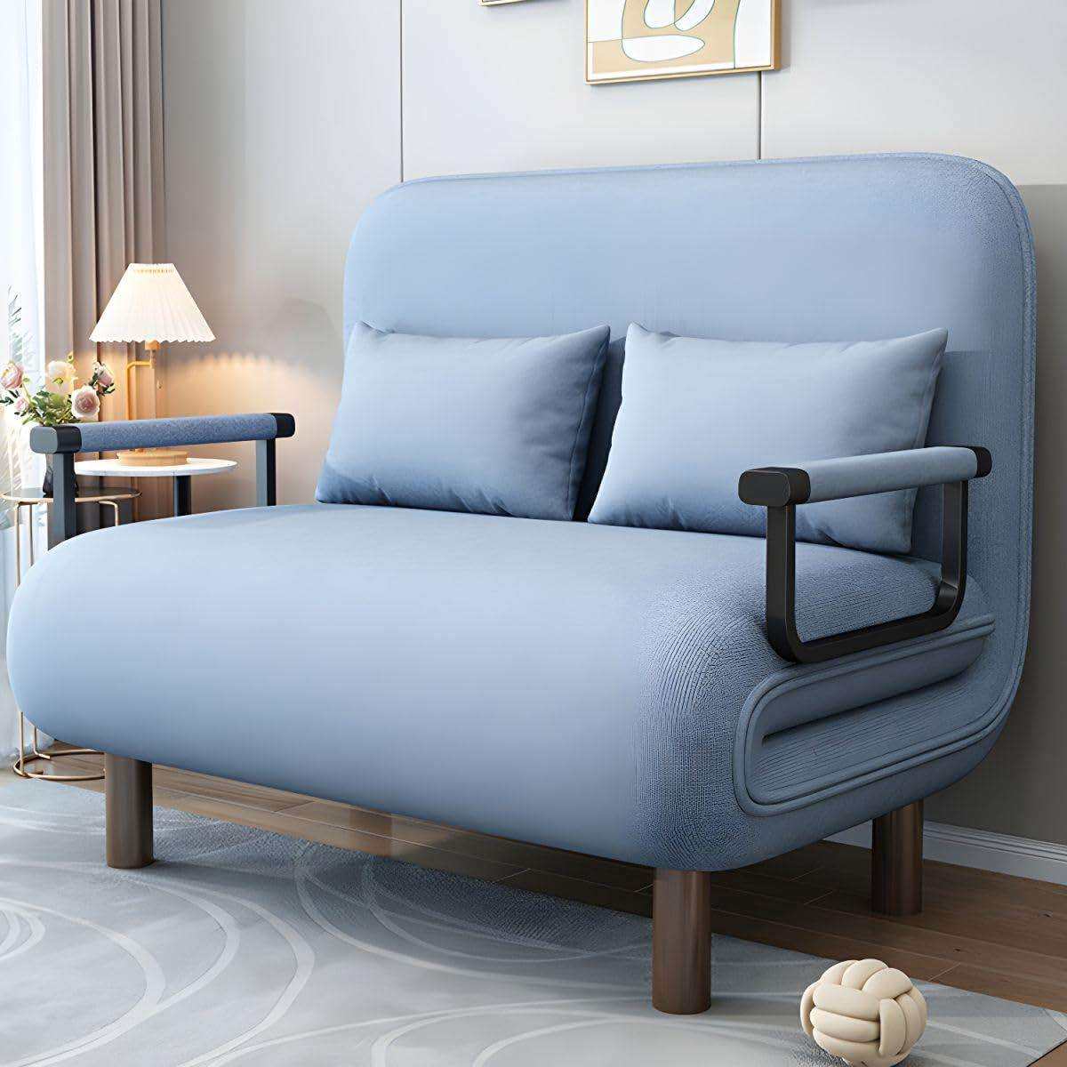 折叠沙发床一体两用午休床单人小户型办公室双人家用阳台多功能床