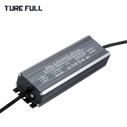 厂家供应 240W 25-36VLED 恒流防水电源