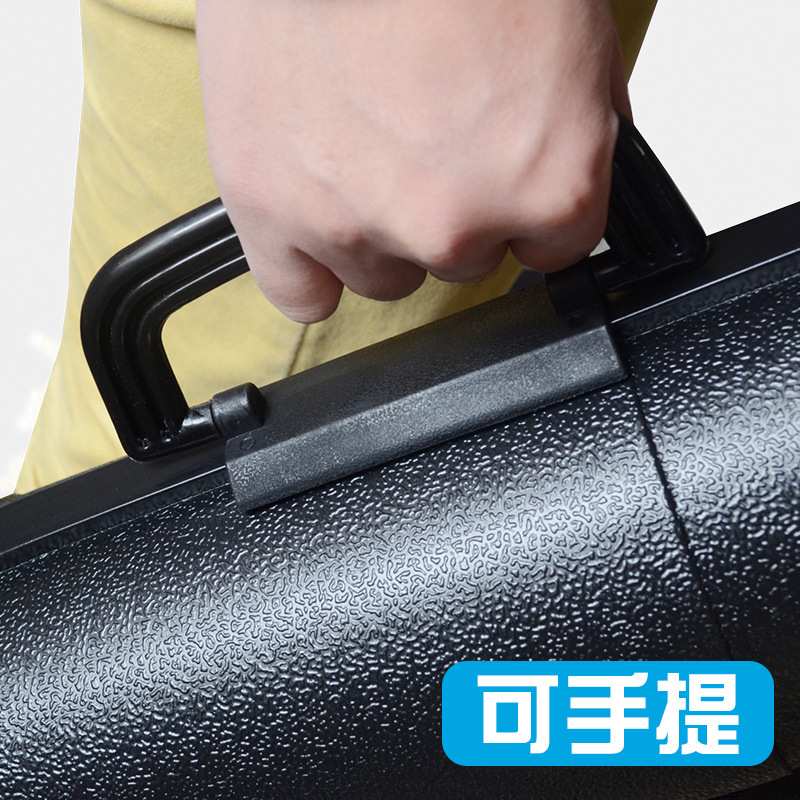 10中号皮纹画筒 书画筒 加厚画桶 收纳桶 图纸筒 作品收藏筒