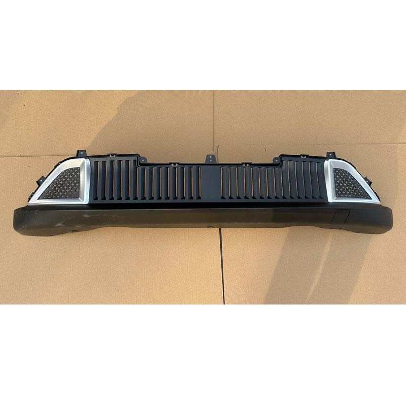 金彭甄冠电动汽车前保险杠前脸 上中网贯穿灯格栅灯带前护板带漆