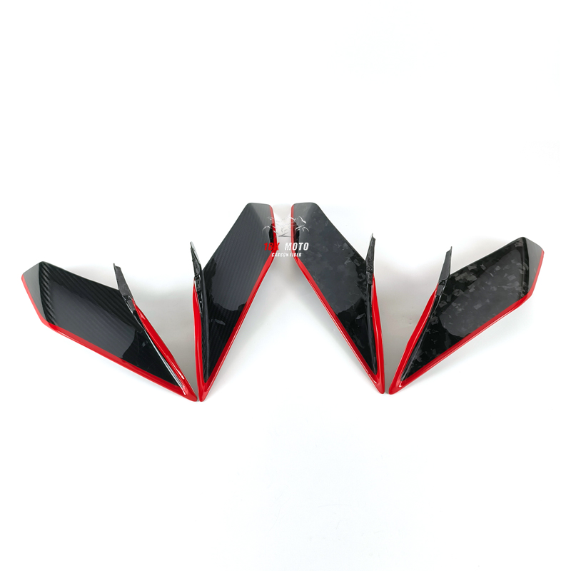 春风450SR 碳纤维 干碳 改装配件 排气罩 定风翼 整车外壳导流